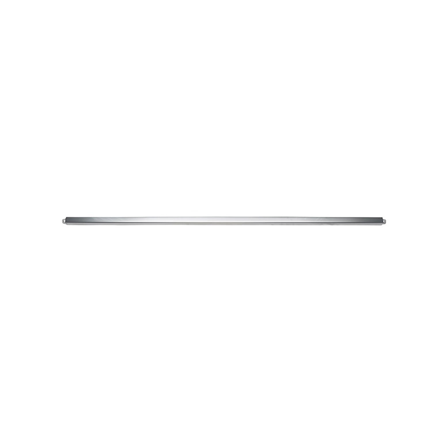 Replacement Satin/Chrome ABS Plastic Front Center Bumper Cover Molding
