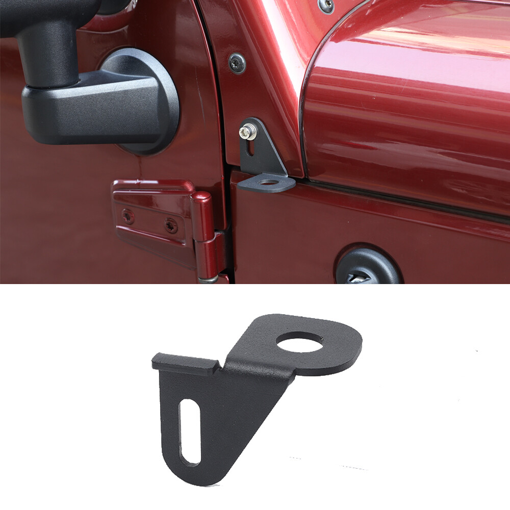 ⭕Front Right A-pillar Mount Antenna Holder Bracket For Jeep Wrangler JL JK TJ JT
