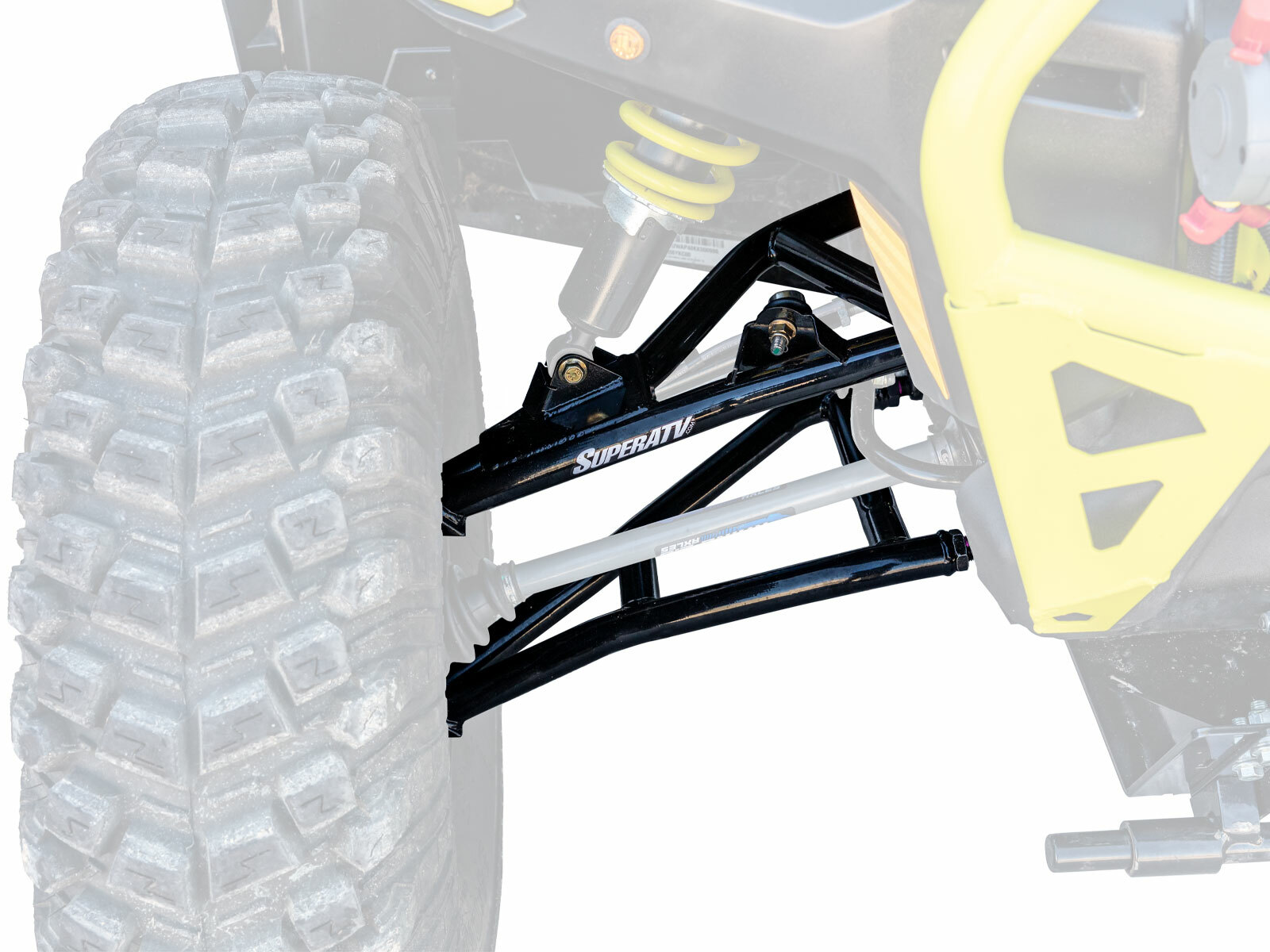 SuperATV High Clearance 2″ Forward Offset A-Arms for Can-Am Defender See Fitment