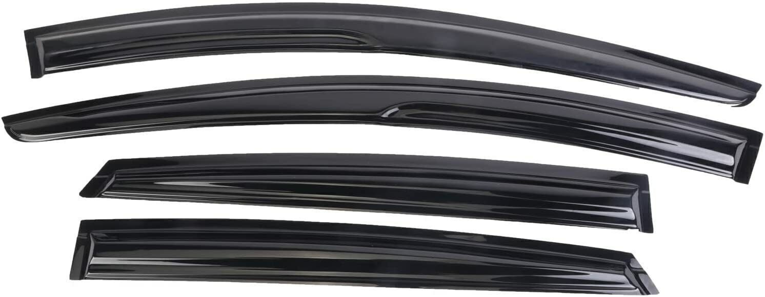 For 2012-18 Ford Focus Hatchback Window Visor Rain Guards Shade Wind Deflectors