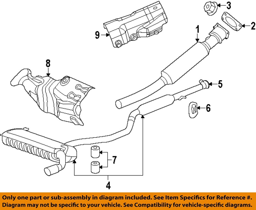 CHRYSLER OEM 10-14 200 Exhaust Components-Muffler WTpipe Clamp 4578217AA