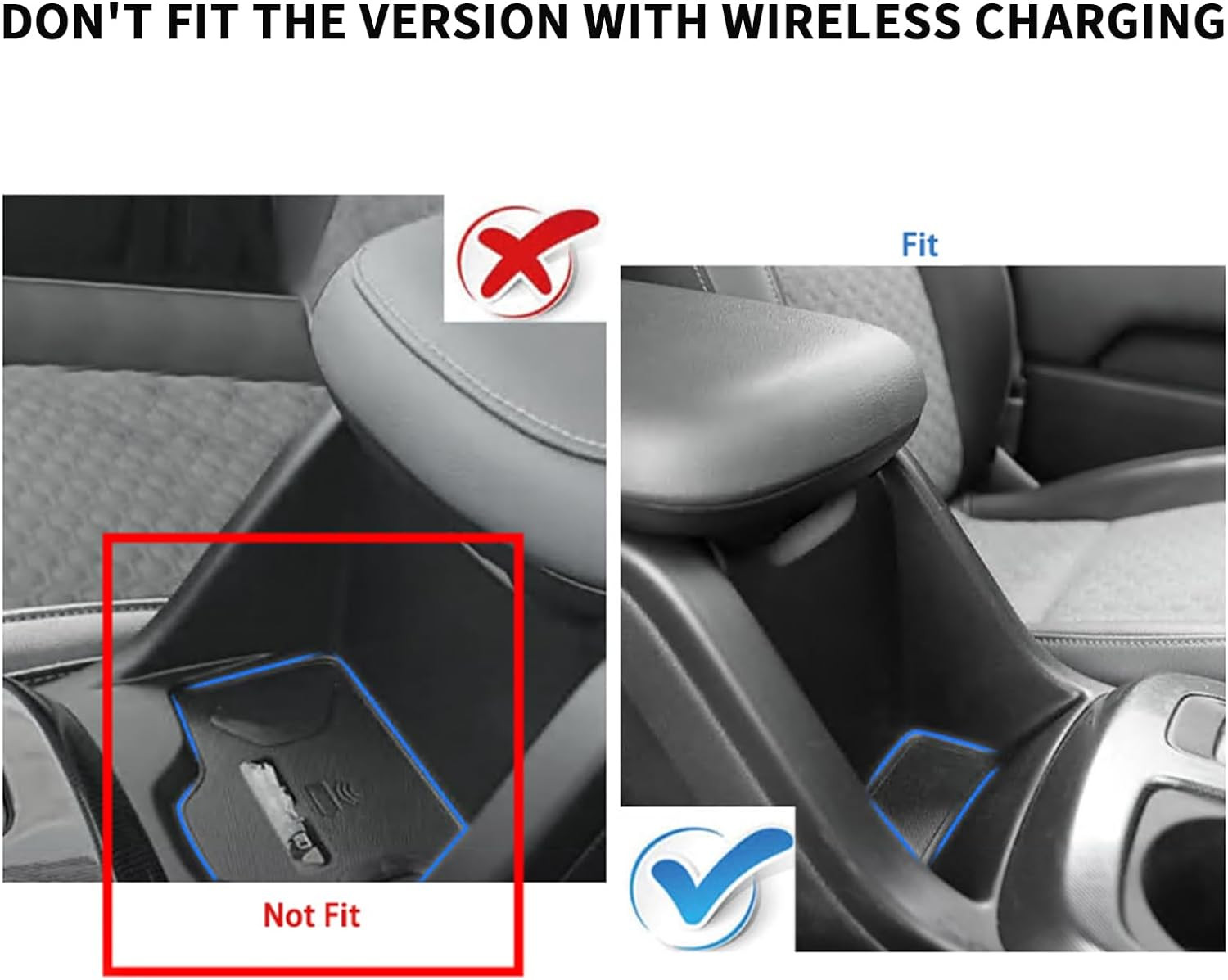 Central Armrest Storage Box Tray Organizer For Chevy Colorado/GMC Canyon 2014-22