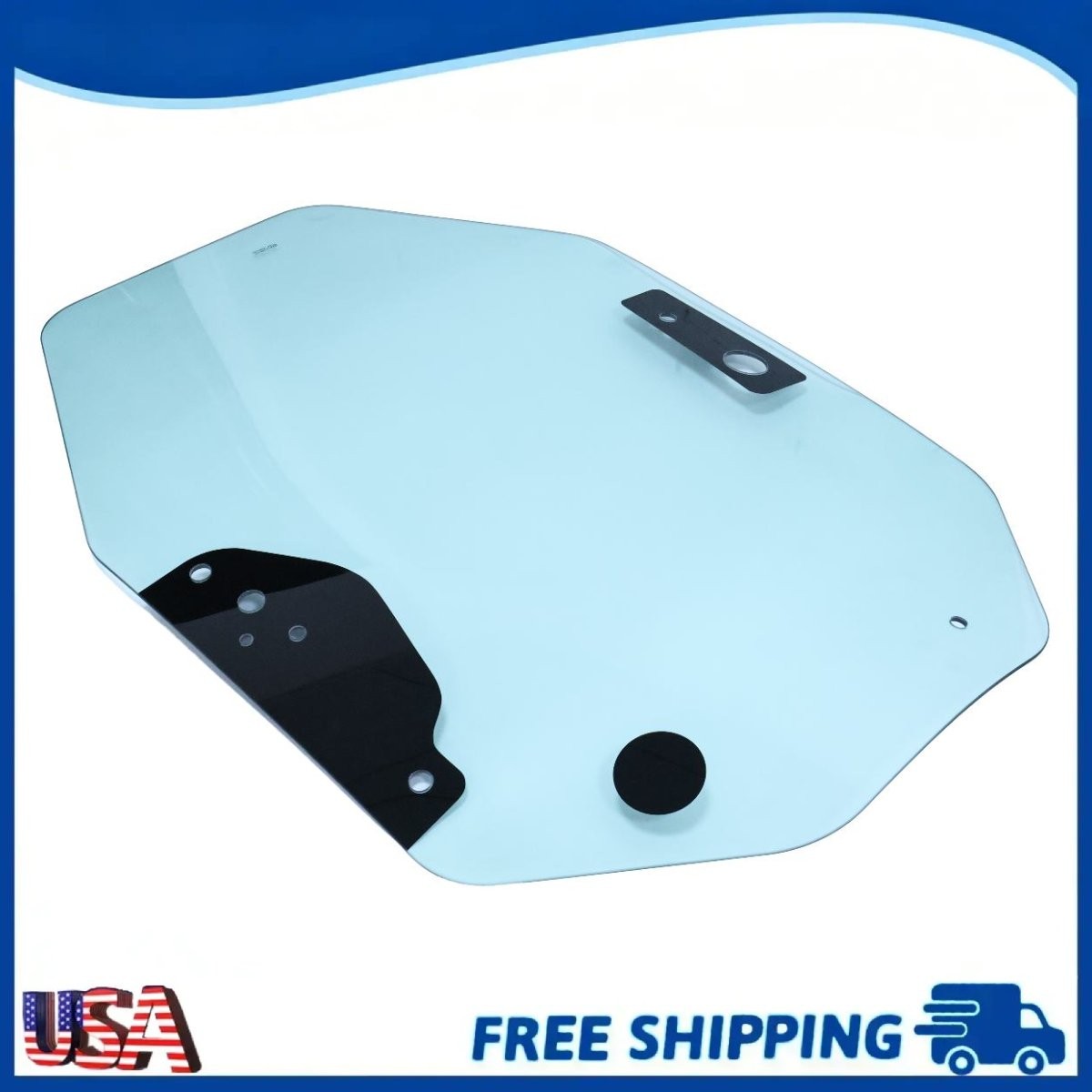 Front Door Glass 258-4071 2584071 For Caterpillar CAT Loader 279C 287C 289C 297C