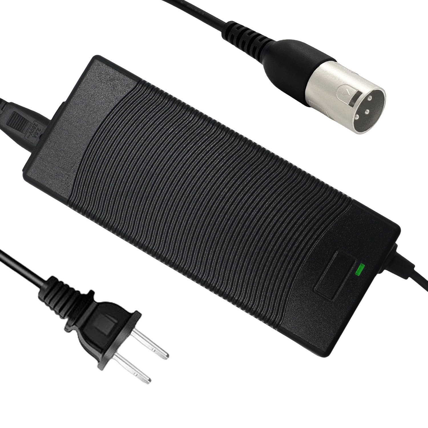 THEPRO 54.6V 2A Battery Charger for 48V Lithium 3-pin XLR Plug, 3pin Plug