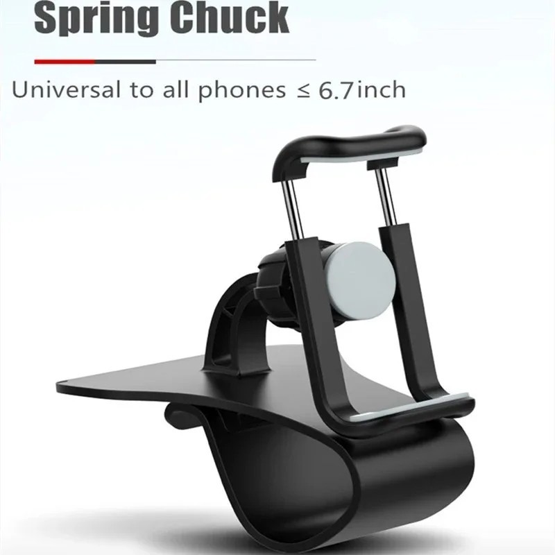 Black Car Dashboard Holder HUD Mount Clip Accessories For Mobile Cell Phone GPS