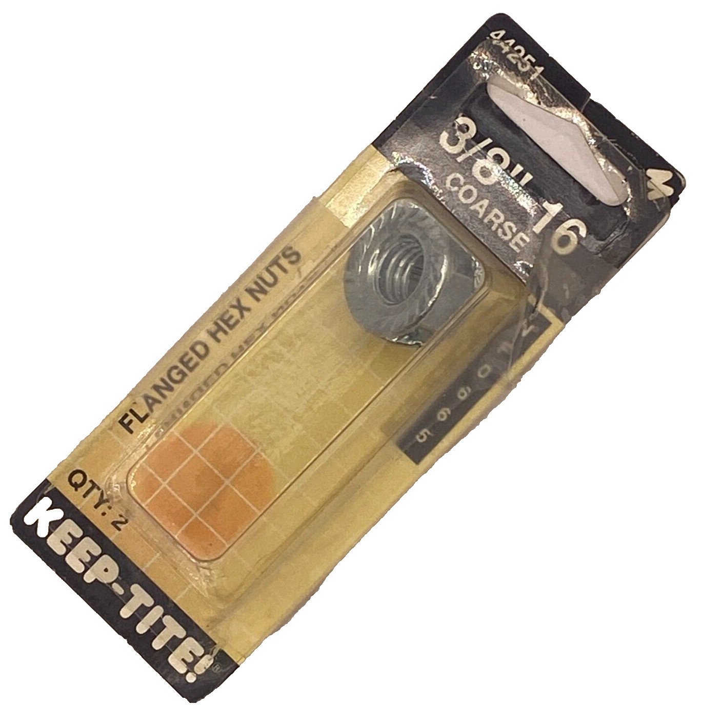 DORMAN KEEP TITE 44251 COARSE FLANGED HEX NUTS 3/8-16 Nut Dorman 44251?