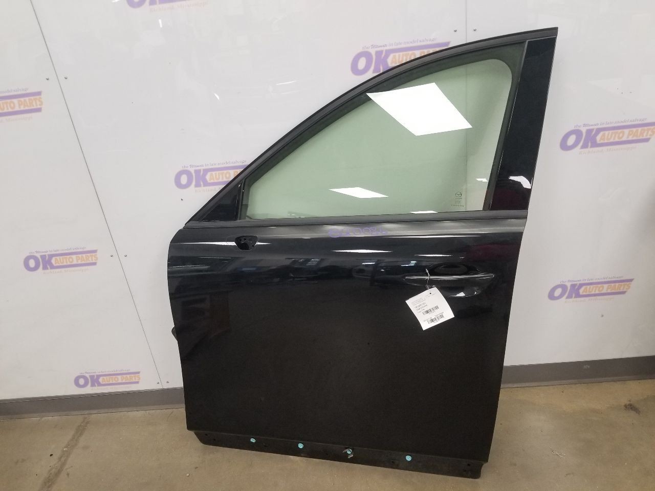 24 MAZDA CX-90 3.3L TURBO PREFERRED PLUS AWD DOOR FRONT DRIVER LEFT OEM BLACK