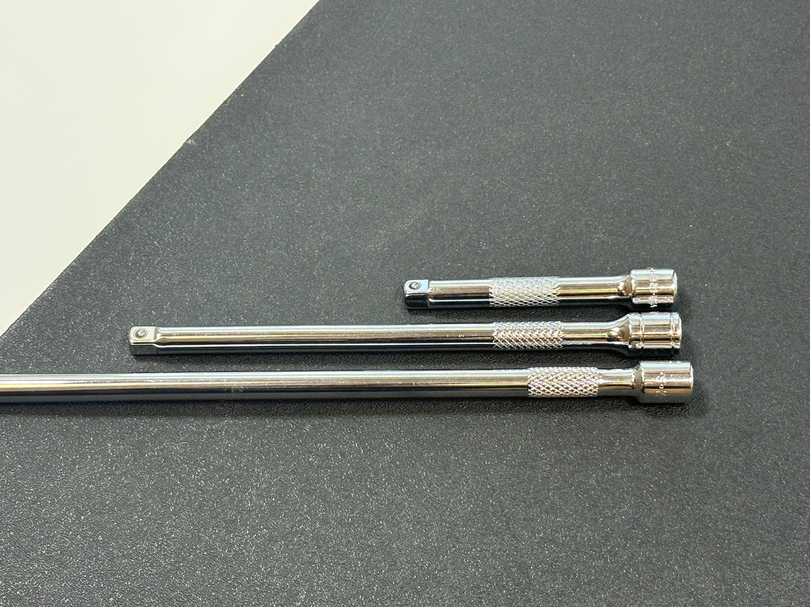?? NEW SK Tools USA 3pc Knurled 1/4” Drive Extension Set Lot, 3” 6” 10”