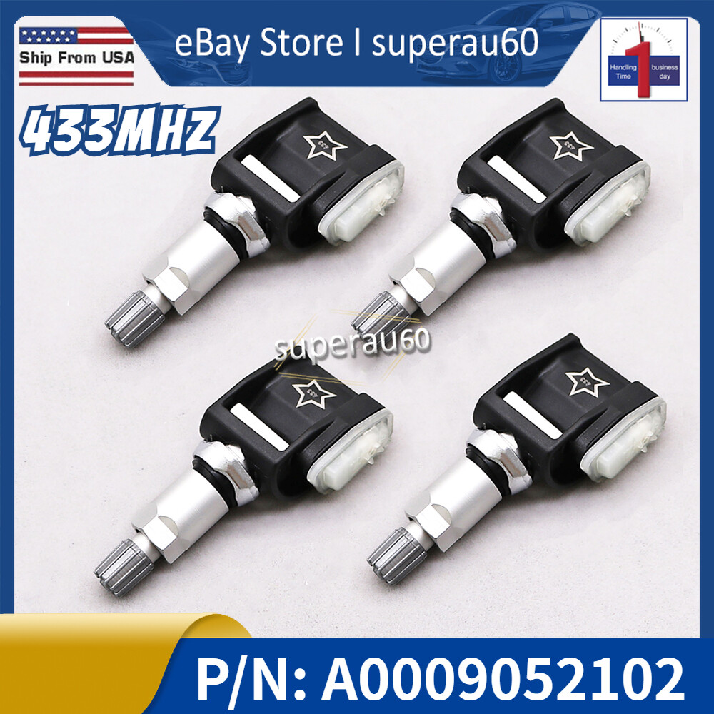 4X Tire Pressure Monitoring System Sensor For 2018-2021 BMW M8 X3 X4 X5 X6 X7 Z4