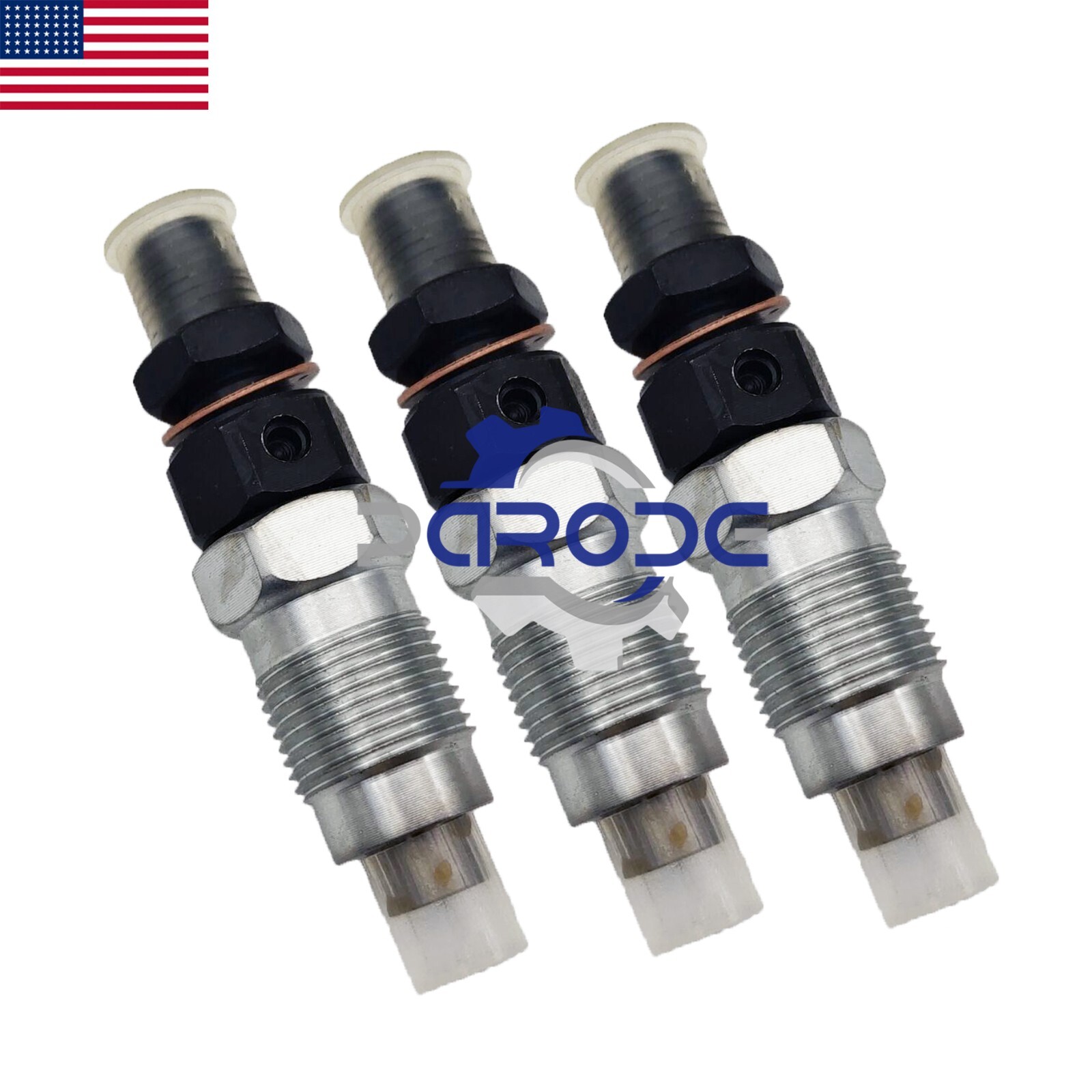Set Of 3pcs Fuel Injector Kubota D722 BX1860 BX1870 BX1880 BX2360 BX2370 BX2380