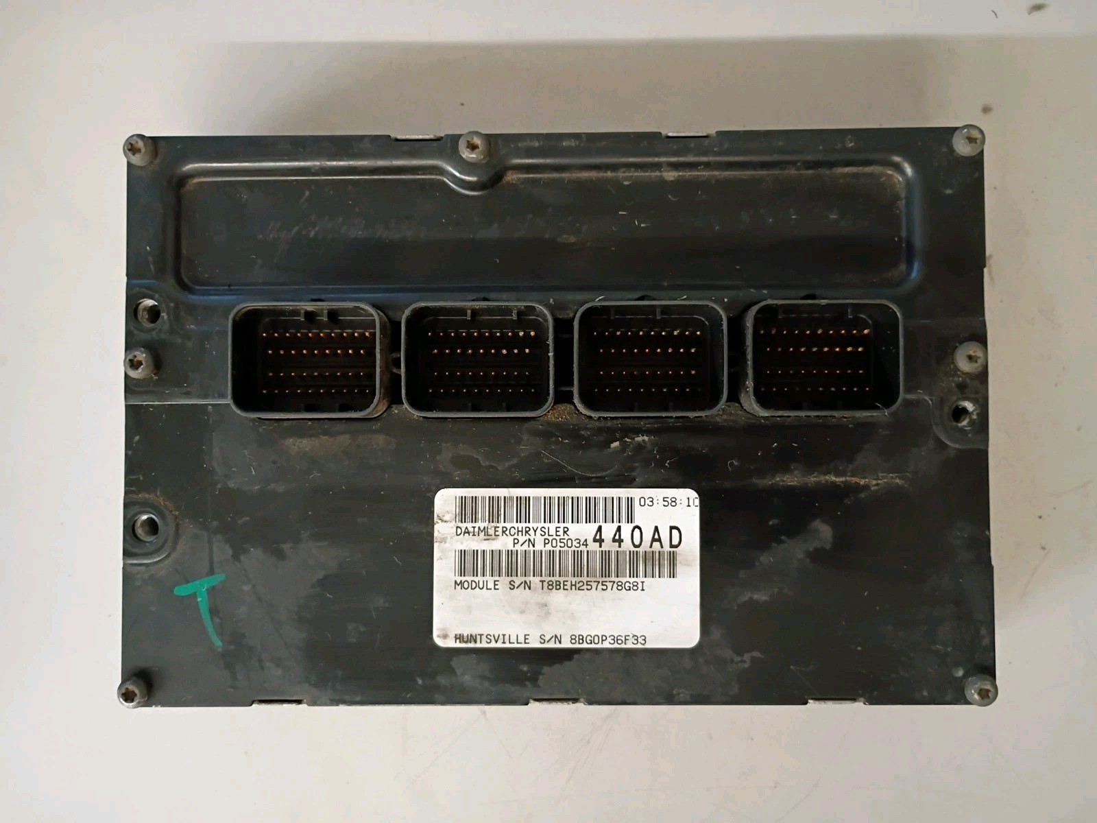 2006 PT Cruiser 2.4 Non-Turbo Engine Computer Module ECM P05034440AD OEM 78981