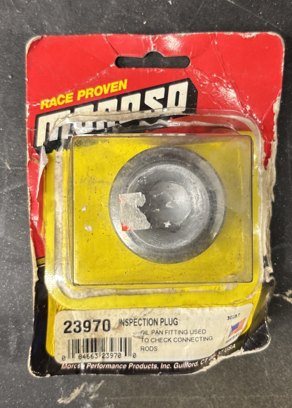 Oil Pan Inspection Plug