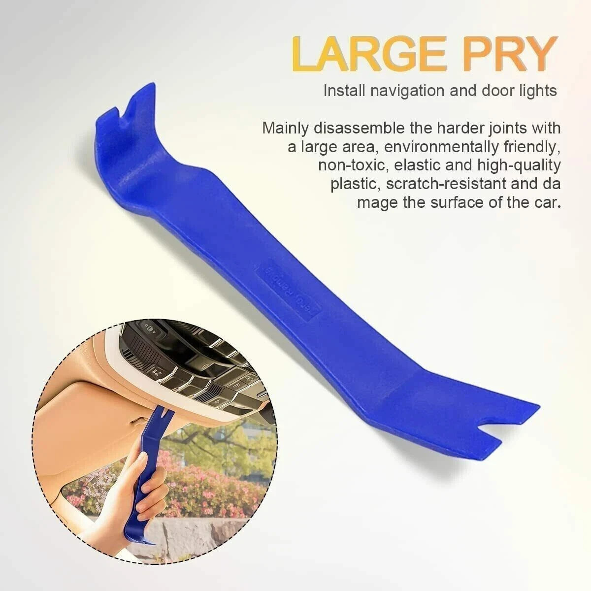7Pcs Auto Clip Pliers Set and Fastener Remover, Car Trim Rivet Removal Pry Tool