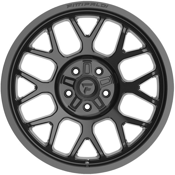 (Set of 5) Fittipaldi FA17B 17×8.5 5×5″/5×5.5″ +0mm Gloss Black Wheels Rims