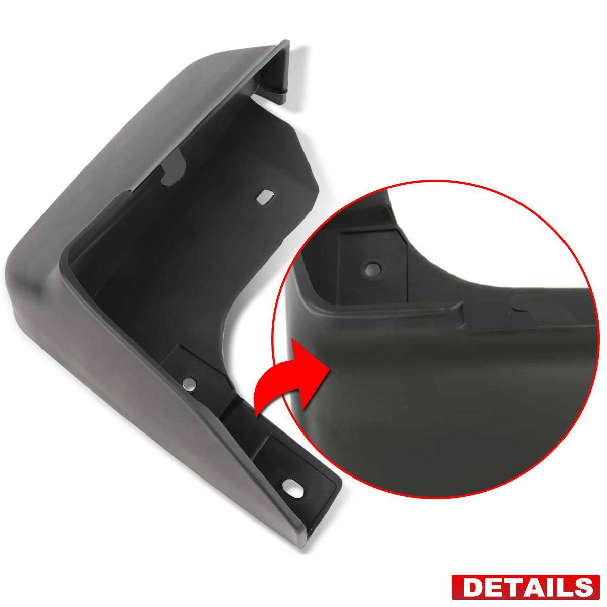 4x Front &Rear Mud Flaps Splash Guards Mudguard for Honda Accord Sedan 2003-2007