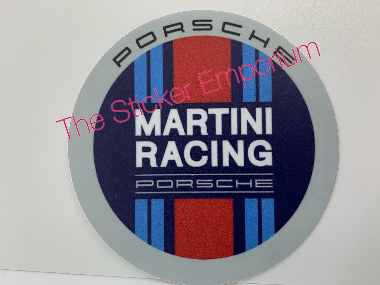 Martini Racing Team Decal Sticker Rally Lancia Formula One Race Car Decal