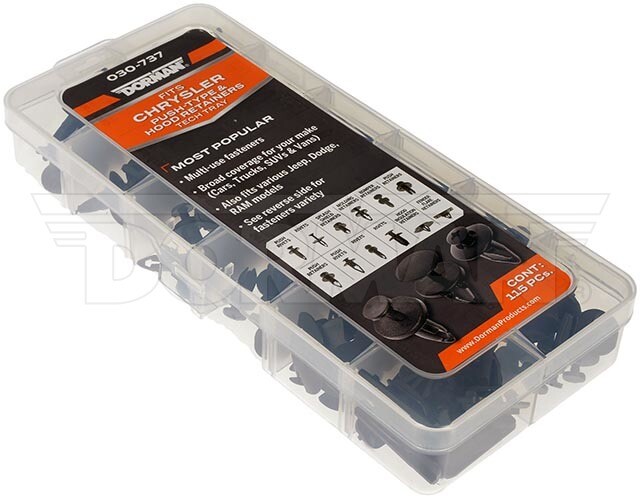 Fastener Tech Tray – Push-Type And Hook Retainers