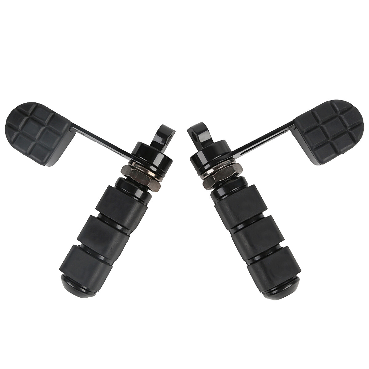 Anti Vibration Stirrup Heel Foot Rest FootPegs Fit For Harley Softail Sportster