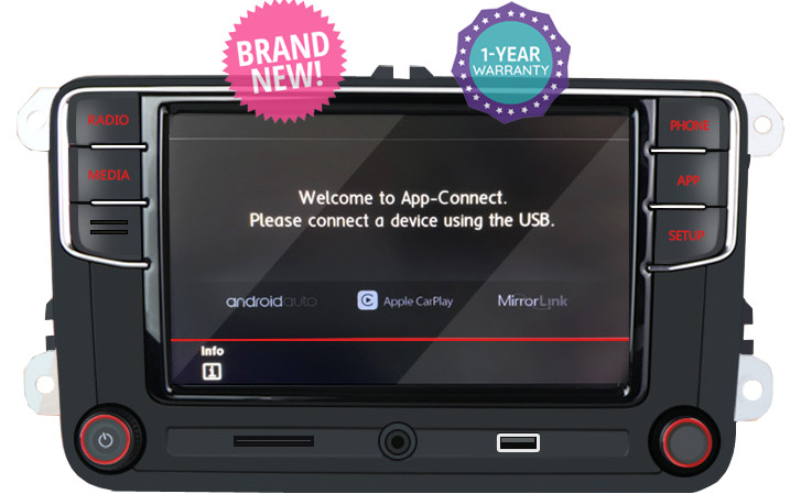 Genuine not fake Noname 187B AndroidAuto RCD330 Plus RCD340G CarPlay Jetta Golf