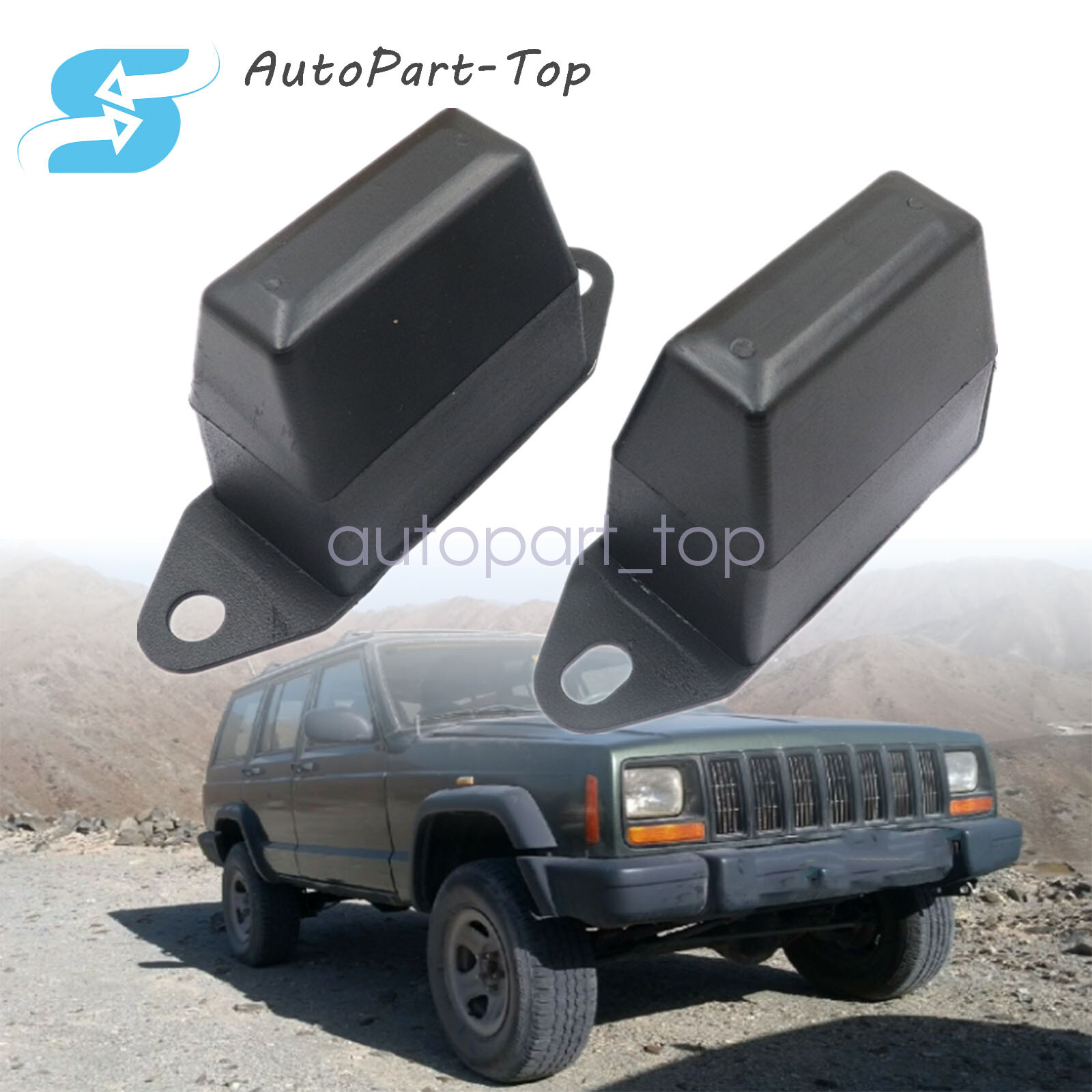 For 1987-2000 Jeep Cherokee XJ 2.5L 3 Inches Rear Suspension Bump Stop Bumper