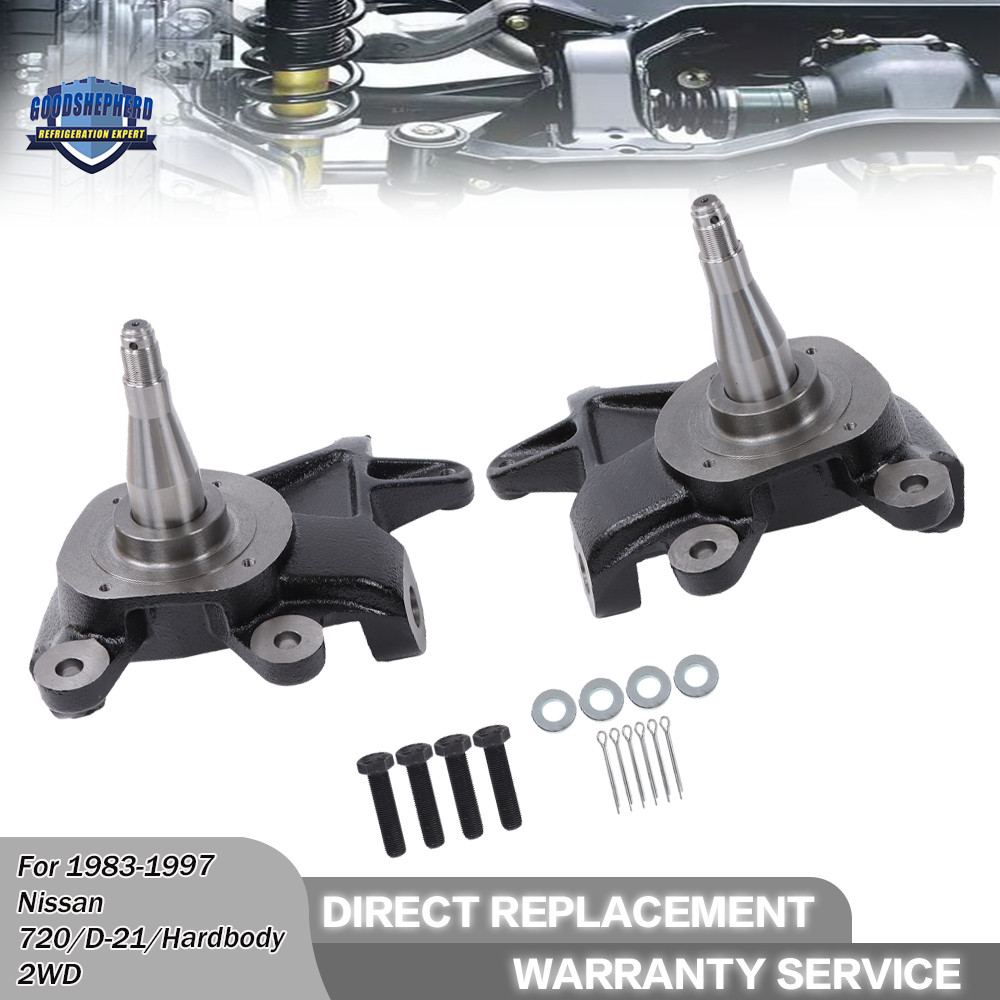 Street Edge 2′ Drop Lowering Spindles For 1983-1996 97 Nissan 720/D-21/Hardbody