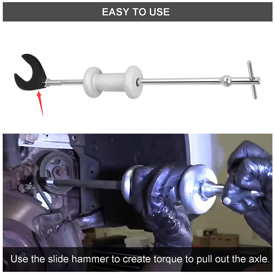 Front Wheel Drive Bearing Hub Installer Remover Garage Tool Axle Puller Adaptor