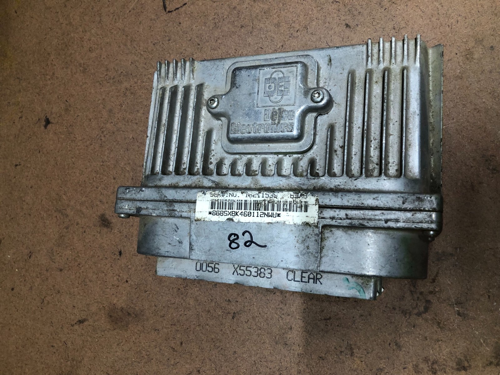 Gm Chevy Chevrolet Engine Computer Module Ecu Ecm 16211539