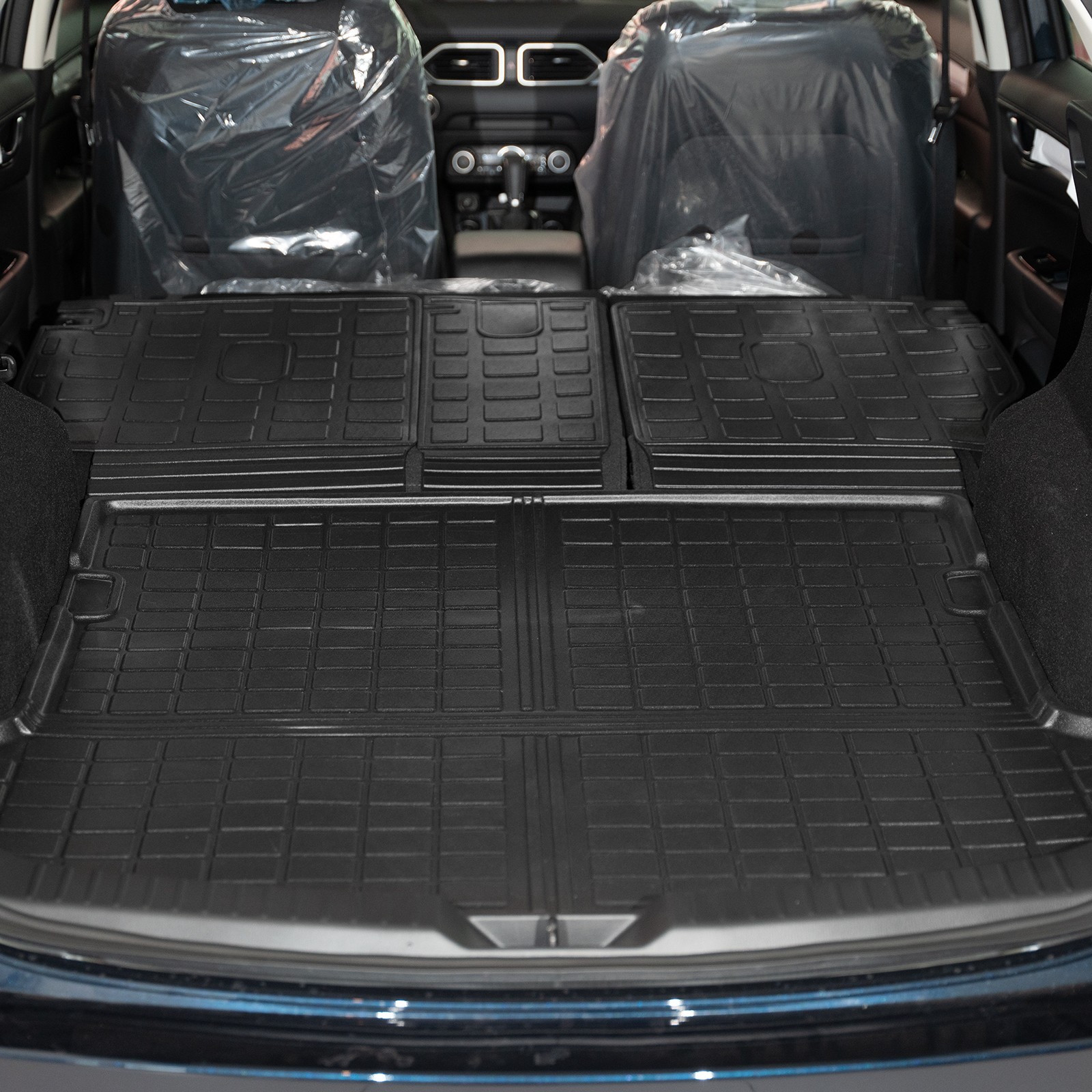 For 2017-2022 Mazda CX-5 Floor Mats Cargo Mats Backrest Mats Trunk Liners TPE