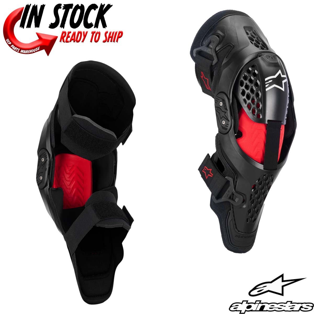 NEW! ALPINESTARS SX-1 PLASMA KNEE PROTECTOR MOTOCROSS OFFROAD – PICK SIZE