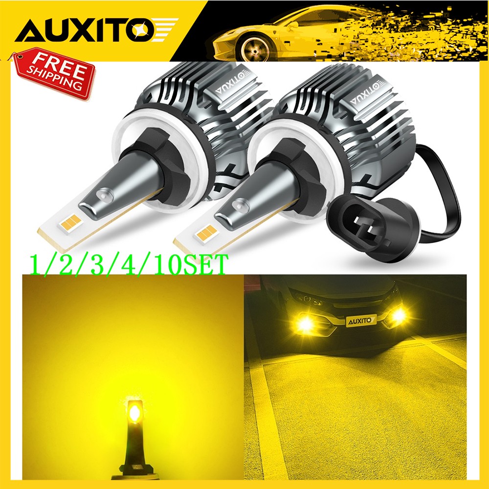AUXITO 880 881 893 LED Light Fog 3000K Gloden Yellow Bulb Super Bright 1~10Set