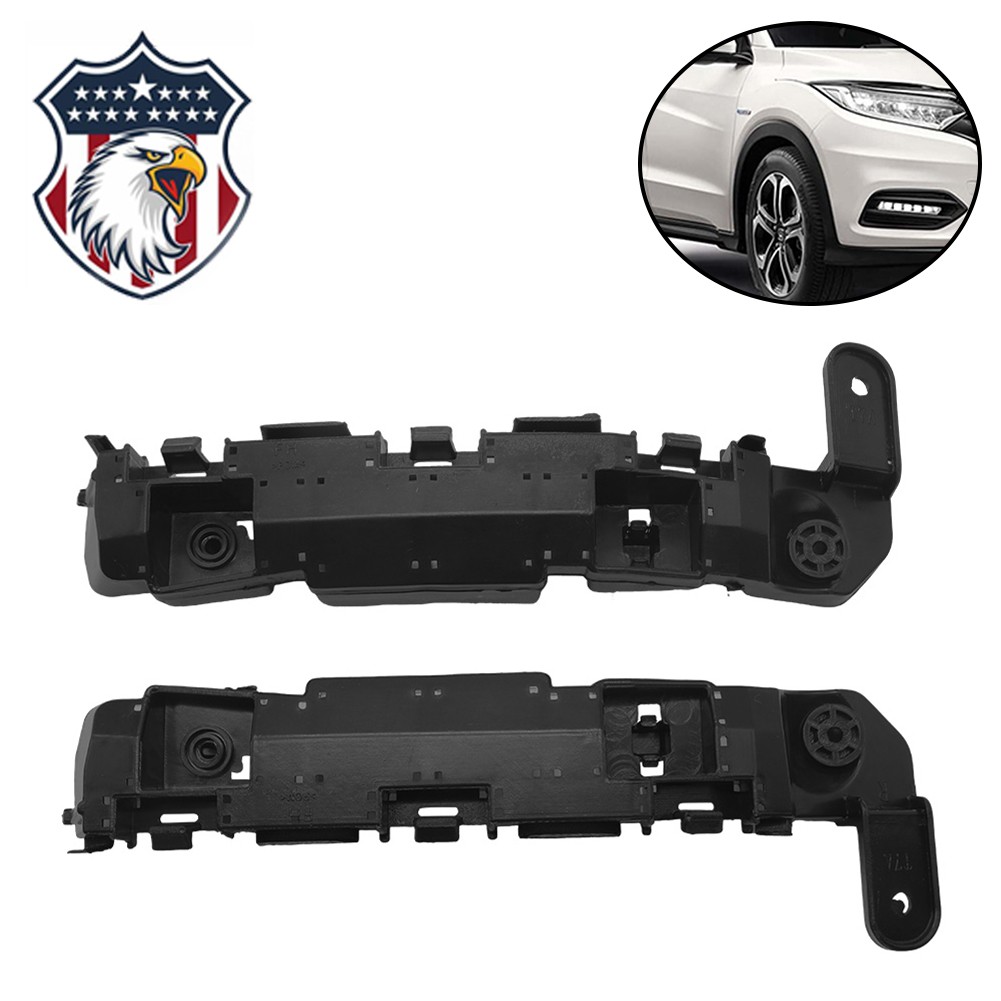 Fit For 2016 2017-2020 2021 Honda HR-V Front Bumper Retainer Right & Left Pair