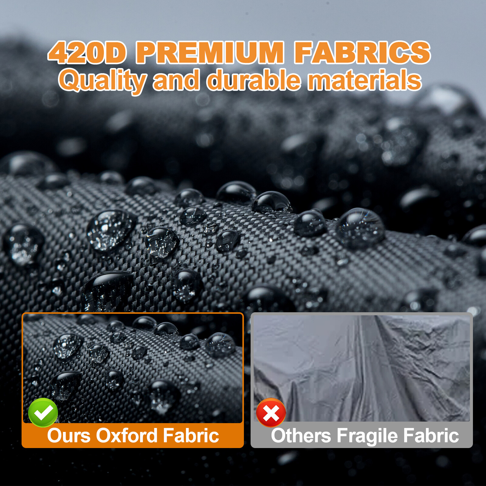 XL ATV Cover Waterproof Anti-UV Dust Snow Protector for Kawasaki Polaris Suzuki