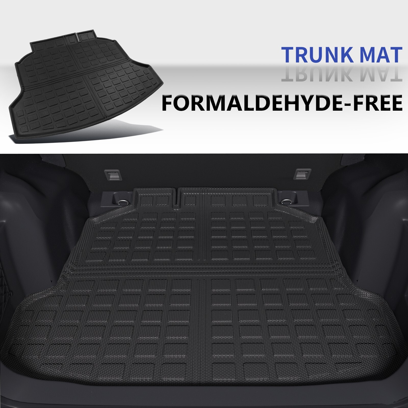 Cargo Liners Backrest Mats Trunk Mat All Weather Mats For 2012-2016 Honda CRV