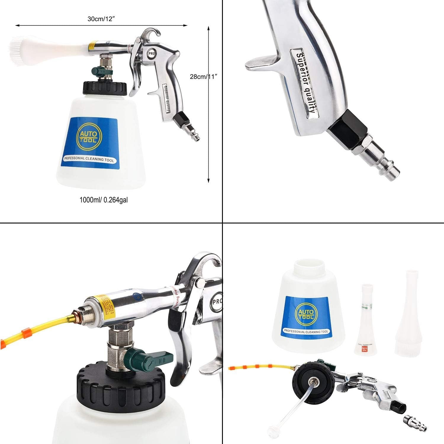 Tornado Car Cleaning Tool Spray Cleaner Gun Detailing for Car Interior