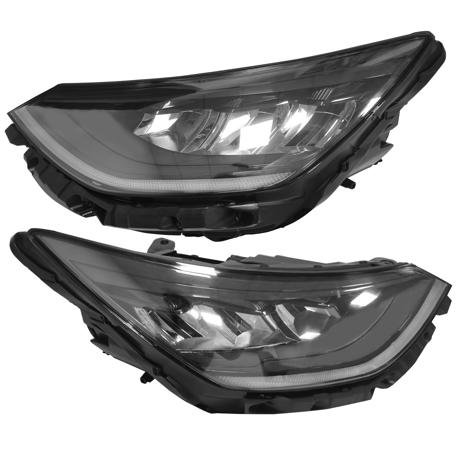 1 Pair LED Headlamps For 2020 2021 2022 Hyundai Sonata Headlights Set Left+Right