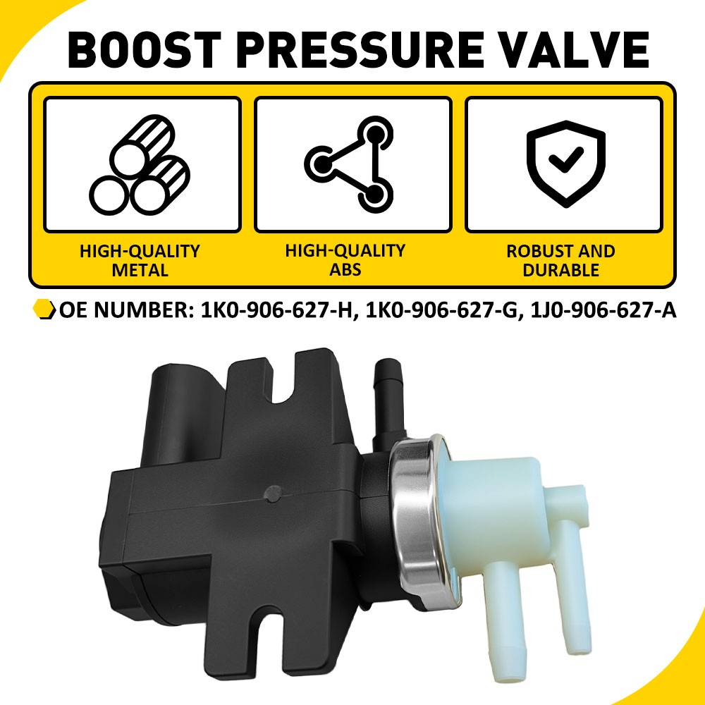 1-10x Turbo Boost Pressure Converter Valve For Audi A3 VW Golf PassatJetta 09-14
