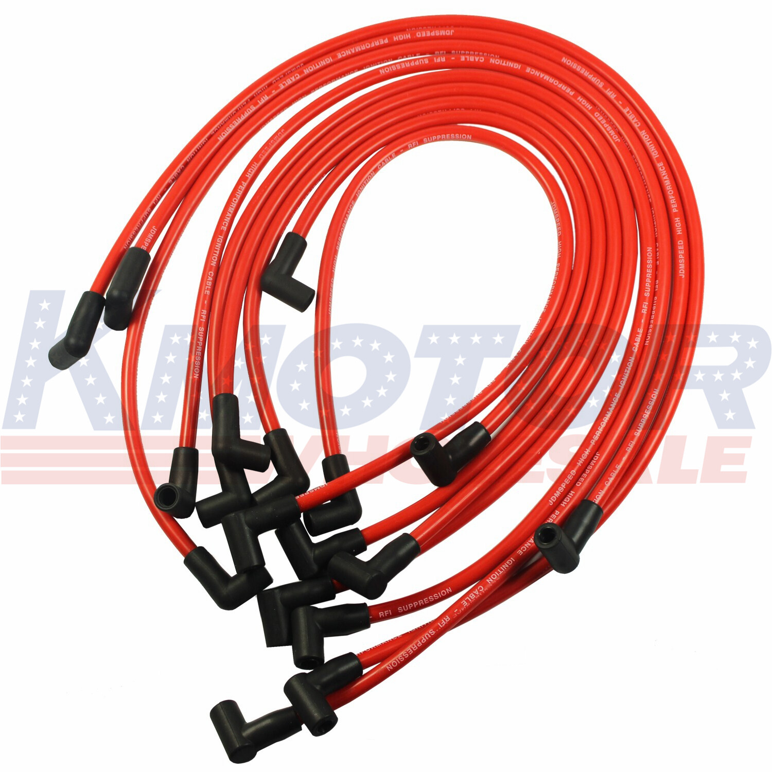 High Performance Spark Plug Wire Set HEI SBC BBC 350 383 454 Electronic 10.5 MM