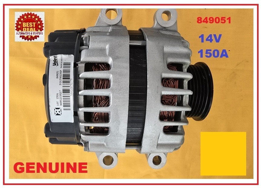 2009-2013 Chevy Corvette ZR1 V8 6.2L Alternator Valeo GM Genuine OEM NEW