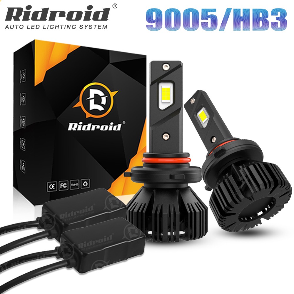 CANBUS 9005 LED Headlight Super Bright Bulbs Kit White 24000LM High/Low Beam HB3