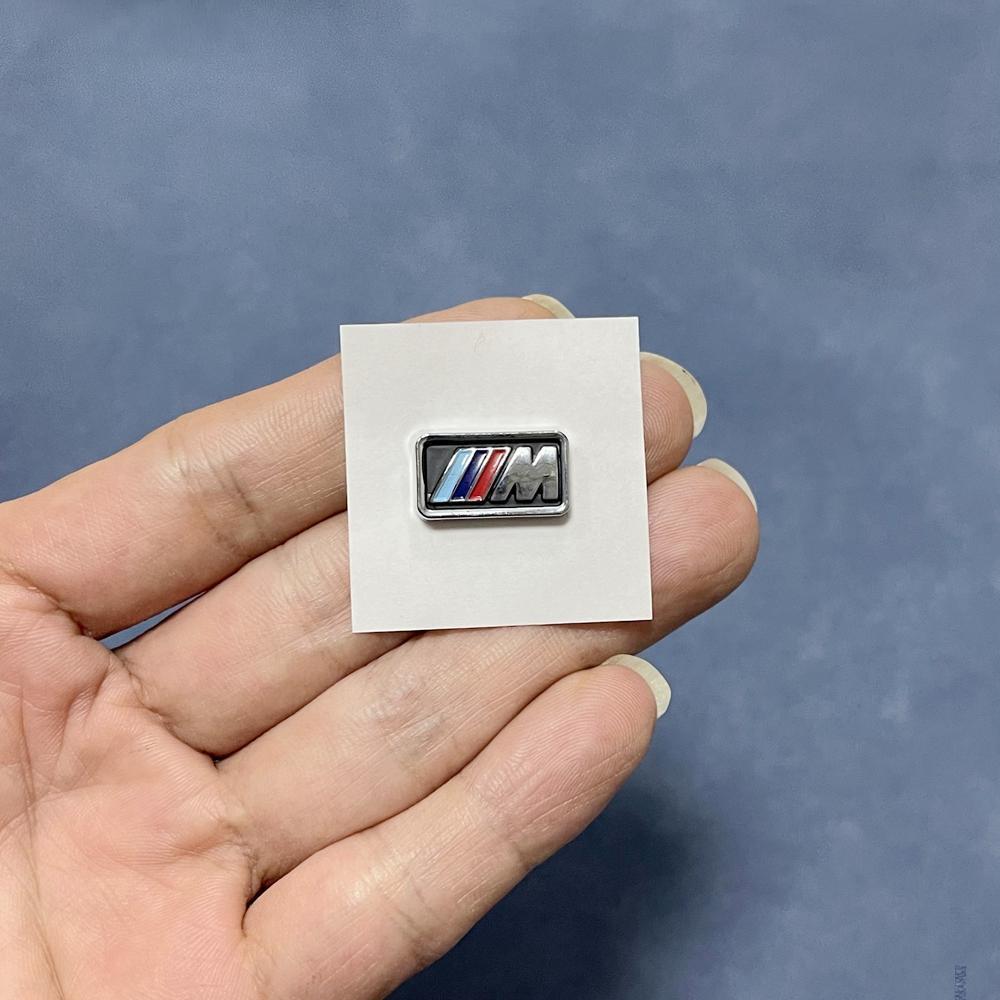 FOR M Steering WHEEL BADGE Emblem M-Tech M-Sport 1M M2 M3 M4 M5 M6 (1 Piece)