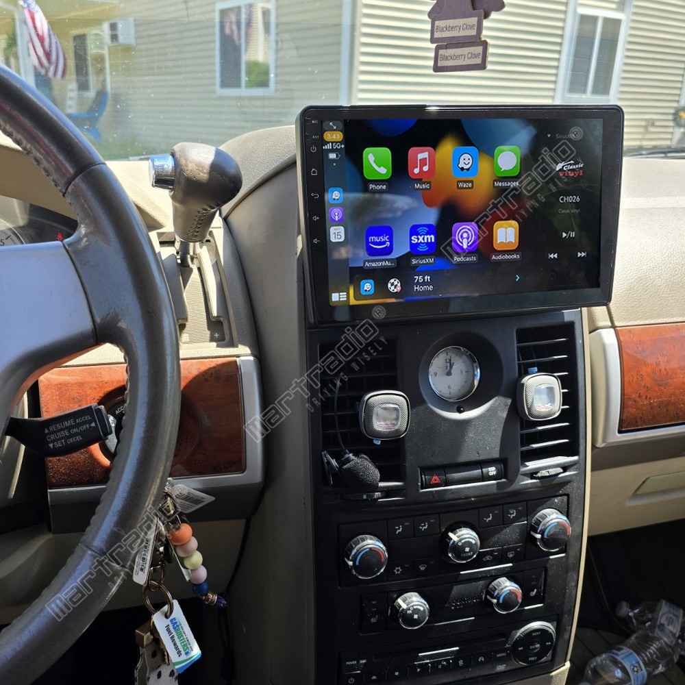 10.1″ For 2008-2012 Chrysler Town & Country Android 15 CarPlay Stereo Radio GPS