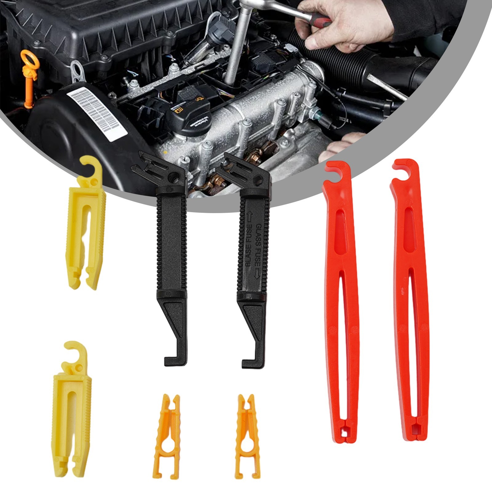 8Pc Automobile Fuse Puller Fuse Clip Tool Extractor Removal/for Car Fuse Holder.