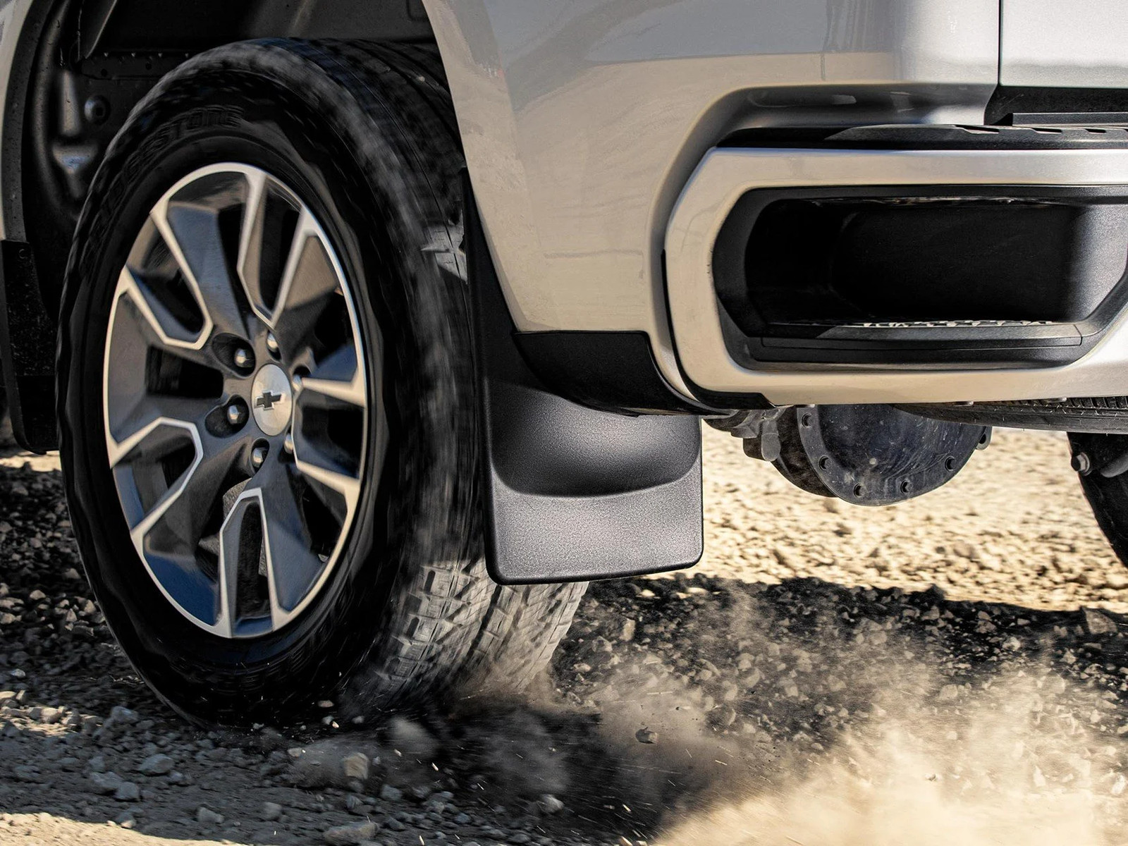 WeatherTech No-Drill MudFlaps for Yukon/Suburban/Yukon XL – Front & Rear Set