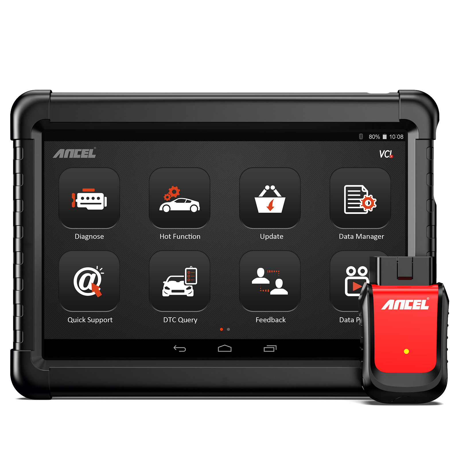 Automotive Bi-Directional Bluetooth OBD2 Scanner Diagnostic Scan Tool ECU Coding
