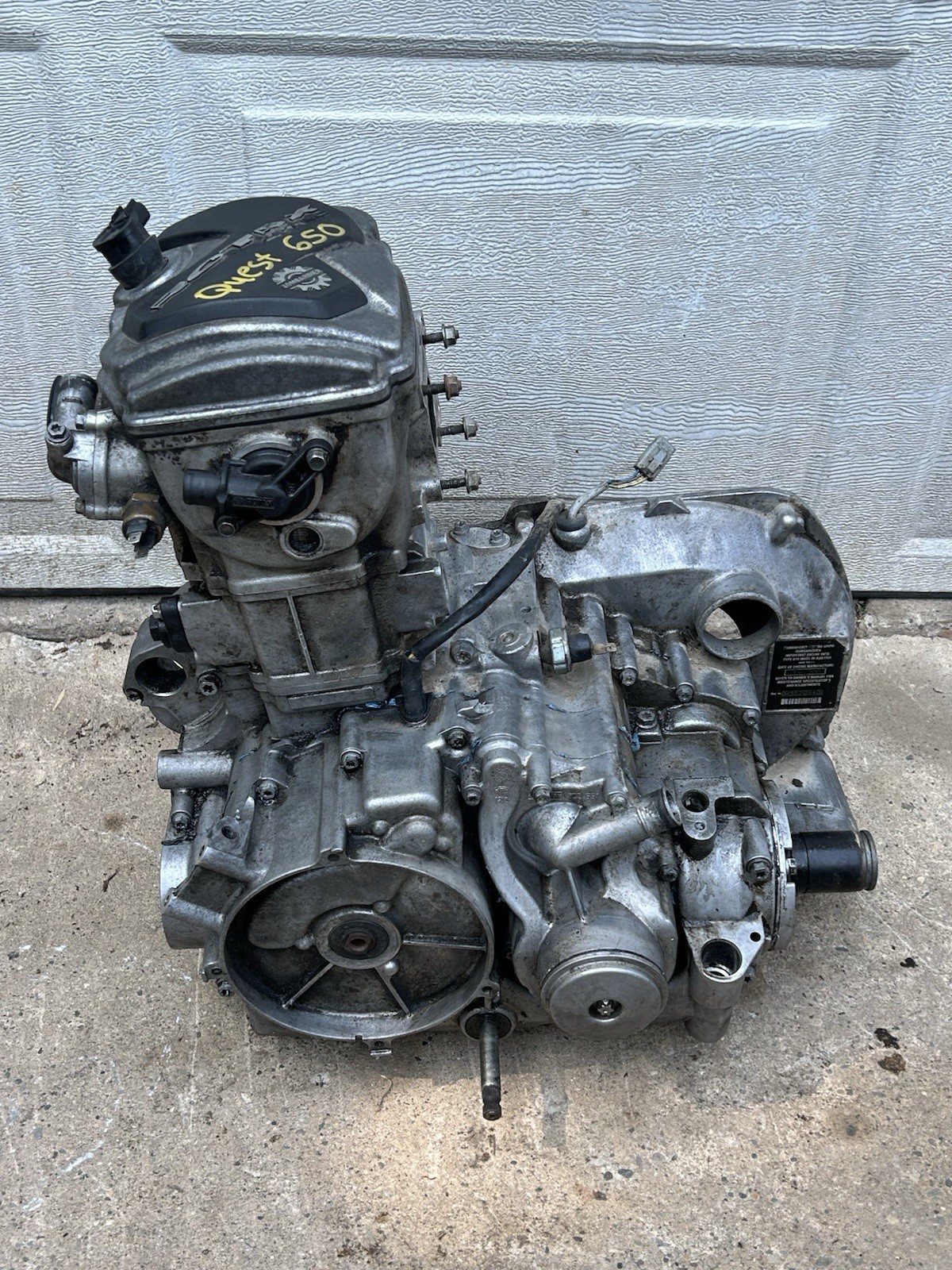 03 04 05 06 Can-Am Bombardier Quest John Deere Buck 650 Running Engine Motor