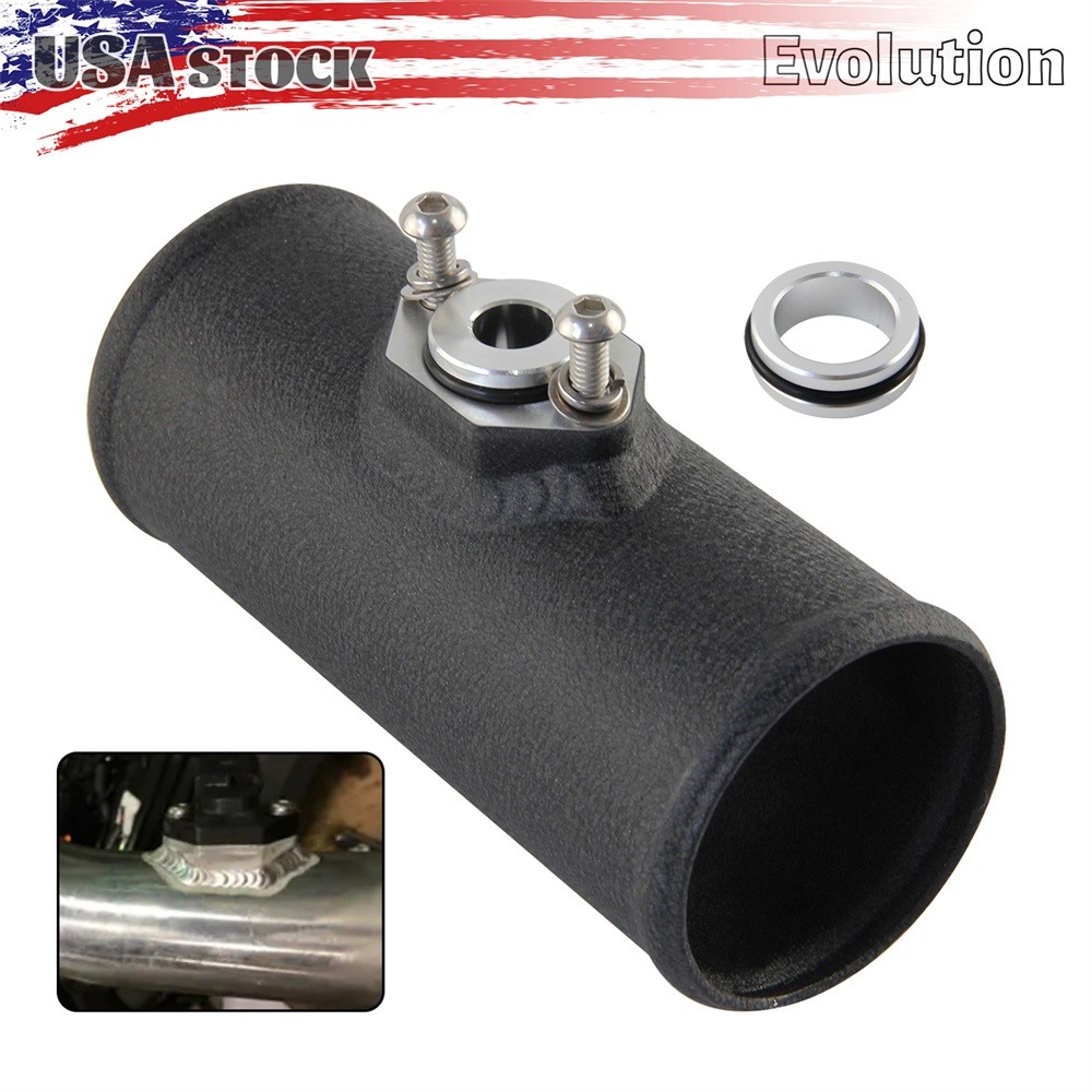 63mm 2.5″ Map Sensor Flange Adapter for VW Jetta Golf Beetle A4 MK4 1.8 Turbo