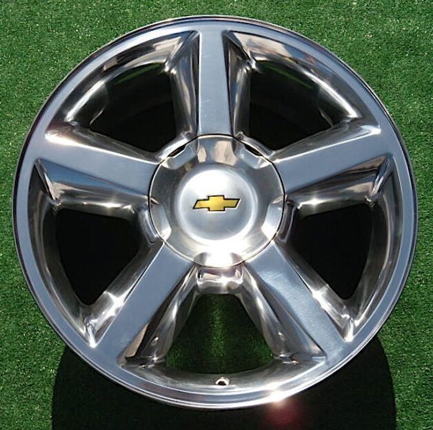 NEW Chevy Avalanche Tahoe Suburban Wheel Polished LTZ 20 OEM Factory Spec 5308