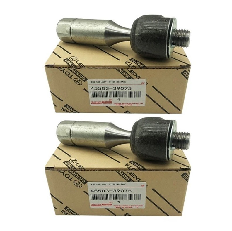 2x 45503-39075 4Runner Tacoma 4WD Inner Tie Rod End Assembly New