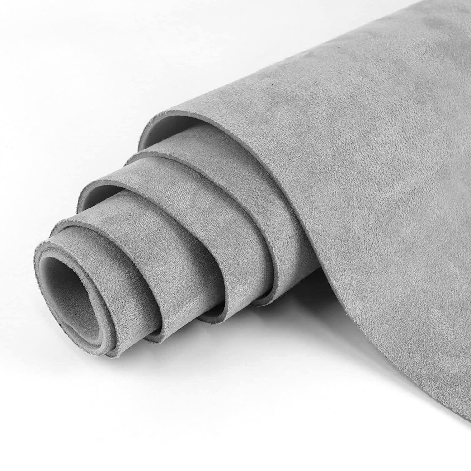 Light Grey Suede Headliner Fabric Material Replacement For Jeep Grand Cherokee