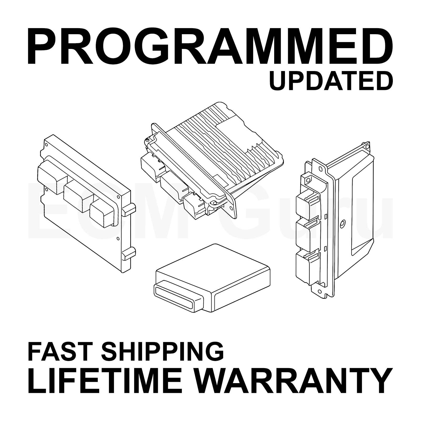 2C3F-12A650-AF | 2003 Ford EXCURSION 7.3L PROGRAMMED ECM PCM ECU